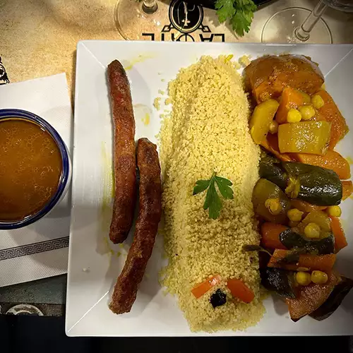Couscous Merguez