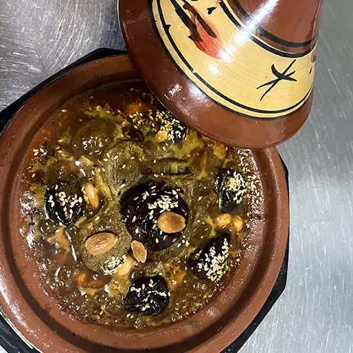 Tajine agneau pruneaux